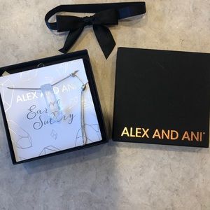 NWT Alex + Ani earth and sultry crystal necklace